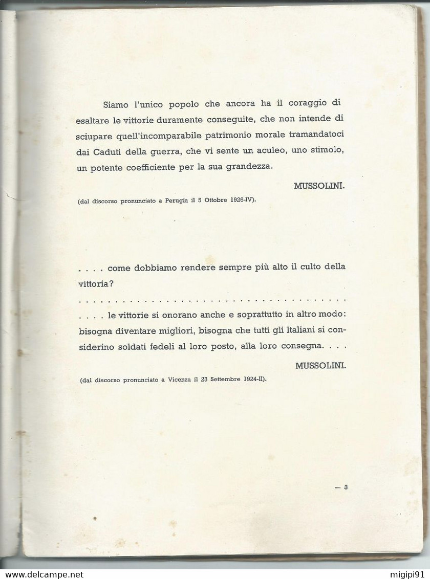 §  1918 -1938 * XVII VENTENNALE Della VITTORIA A Cura Ministero Della Guerra   § - War 1914-18