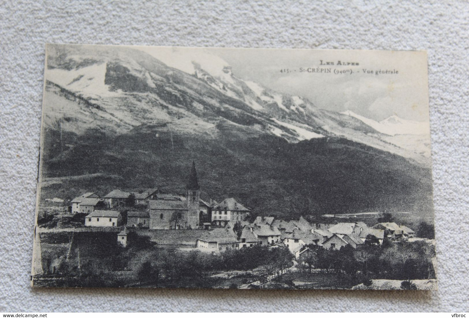 Saint Crépin, Vue Générale, Hautes Alpes 05 - Autres & Non Classés