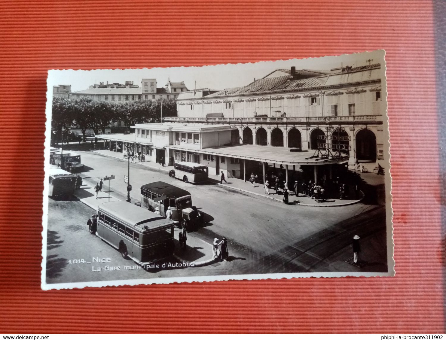 H1/ LA GARE MUNICIPALE D'AUTOBUS - Transport Ferroviaire - Gare