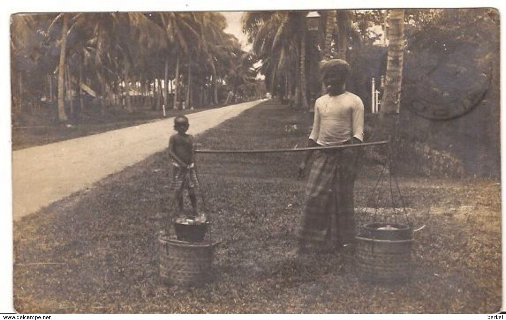 MALAYSIA  PHOTOGRAPHY POST-CARD POSTALLY STAMPS IPOH 1914 PENANG 6/130 D4 - Malaysia