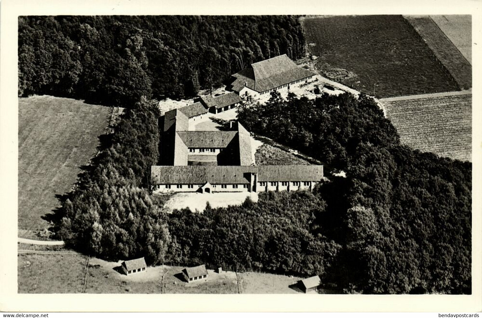 Nederland, DOETINCHEM, St. Willibrordsabdij, Slangenburg (1950s) Ansichtkaart - Doetinchem