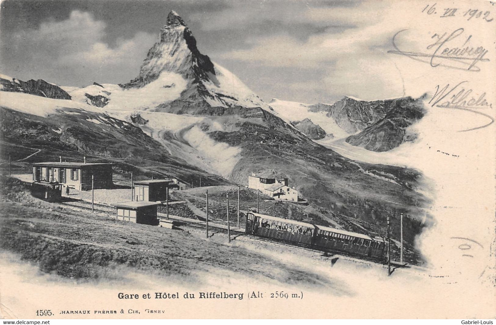 Gare Et Hotel Du Riffelberg - Cervin - Matterhorn - Zermatt - Train - Zermatt