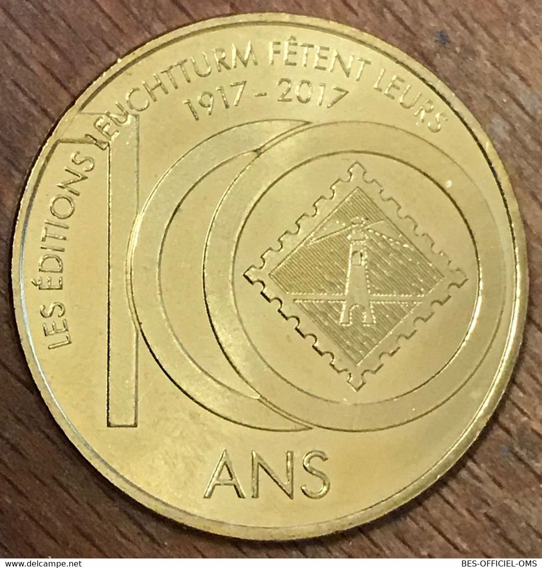 ALLEMAGNE GEESTHACHT LEUCHTTURM 100 ANS MDP 2017 MÉDAILLE MONNAIE DE PARIS JETON TOURISTIQUE TOKENS MEDALS COINS - 2017