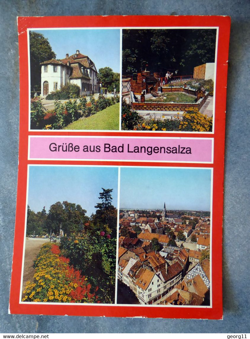 2 X Bad Langensalza - Bergkirche - Tierpark Tiergarten - Kurpark - Thüringen - Bad Langensalza