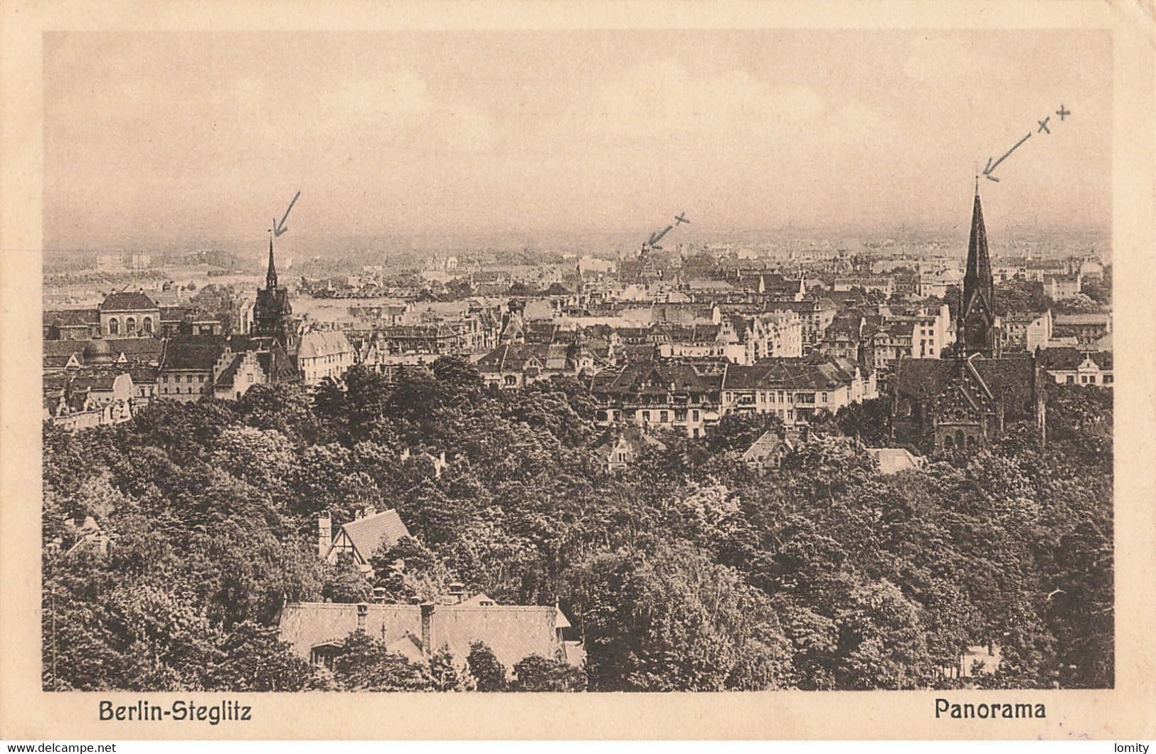 Allemagne Berlin Steglitz Panorama - Steglitz