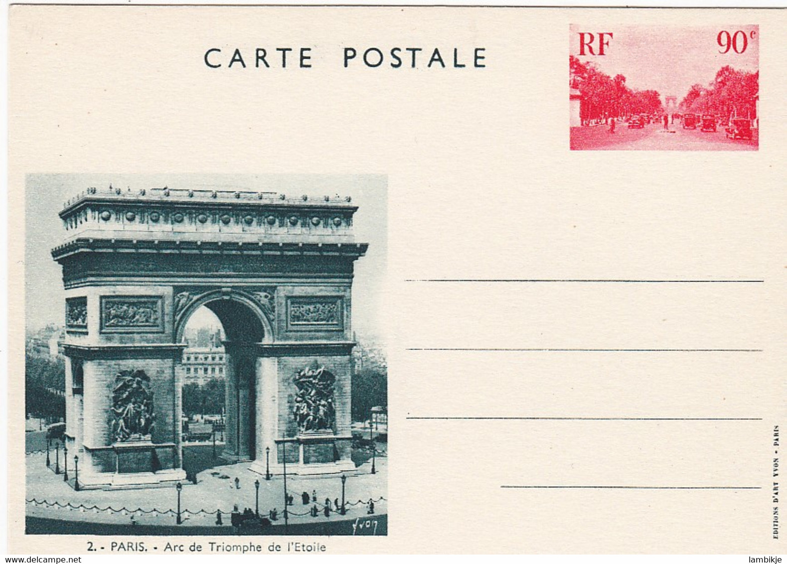 France Carte Postale Paris Circa 1938/39 - Otros & Sin Clasificación