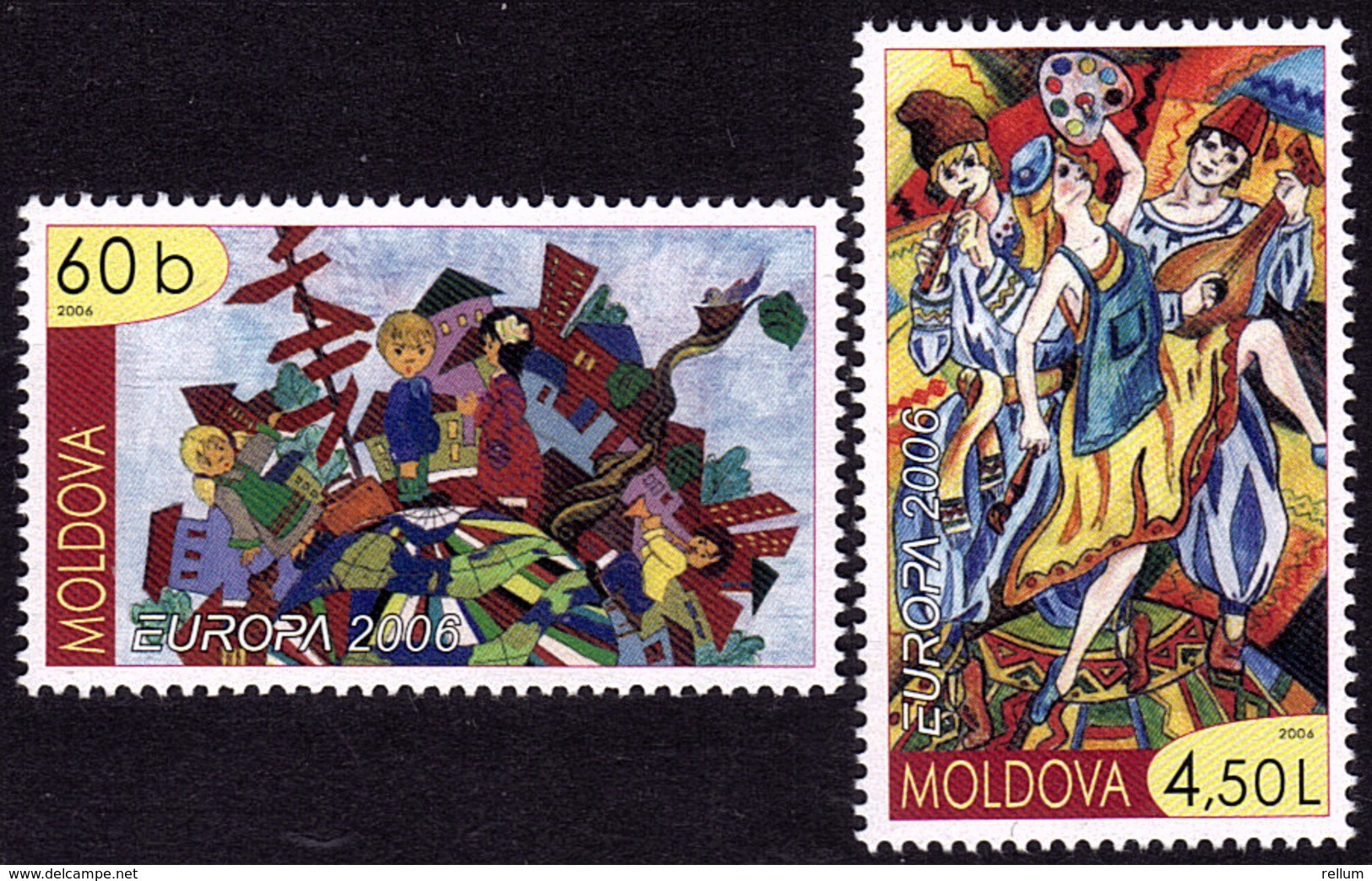 Moldavie - Europa CEPT 2006 - Yvert Nr. 474/475 - Michel Nr. 549/550 ** - 2006