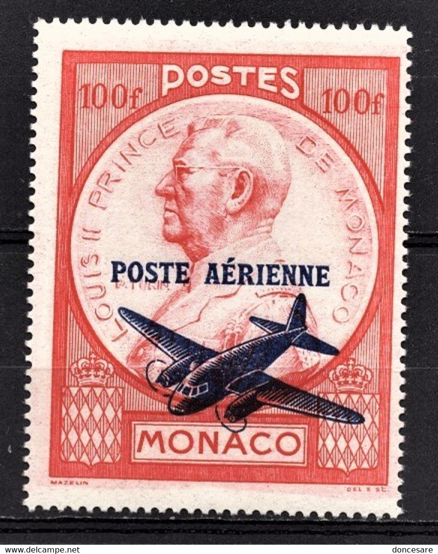 MONACO 1945 / 1946  N° 14  - NEUF** /3 - Airmail