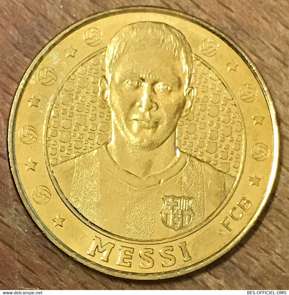 ESPAGNE BARCELONE FCB MESSI FOOTBALL MDP 2014 MÉDAILLE MONNAIE DE PARIS JETON TOURISTIQUE TOKENS MEDALS COINS - 2014