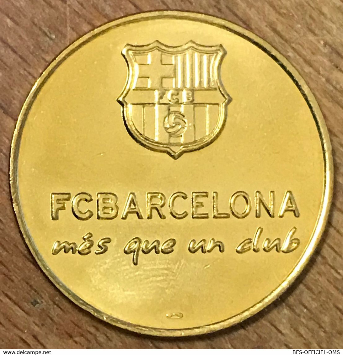 ESPAGNE BARCELONE FCB MESSI FOOTBALL MDP 2014 MÉDAILLE MONNAIE DE PARIS JETON TOURISTIQUE TOKENS MEDALS COINS - 2014