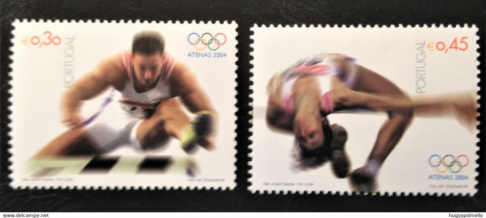 PORTUGAL, Full Set Of **MINT Stamps, « OLYMPIC GAMES », 2004 - Sommer 2004: Athen - Paralympics