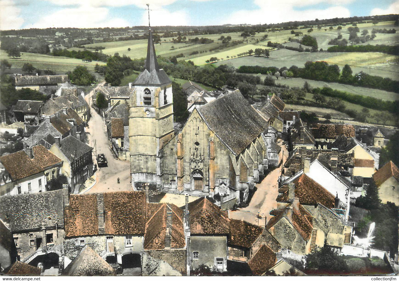 / CPSM FRANCE 89 "Treigny, L'église " - Treigny