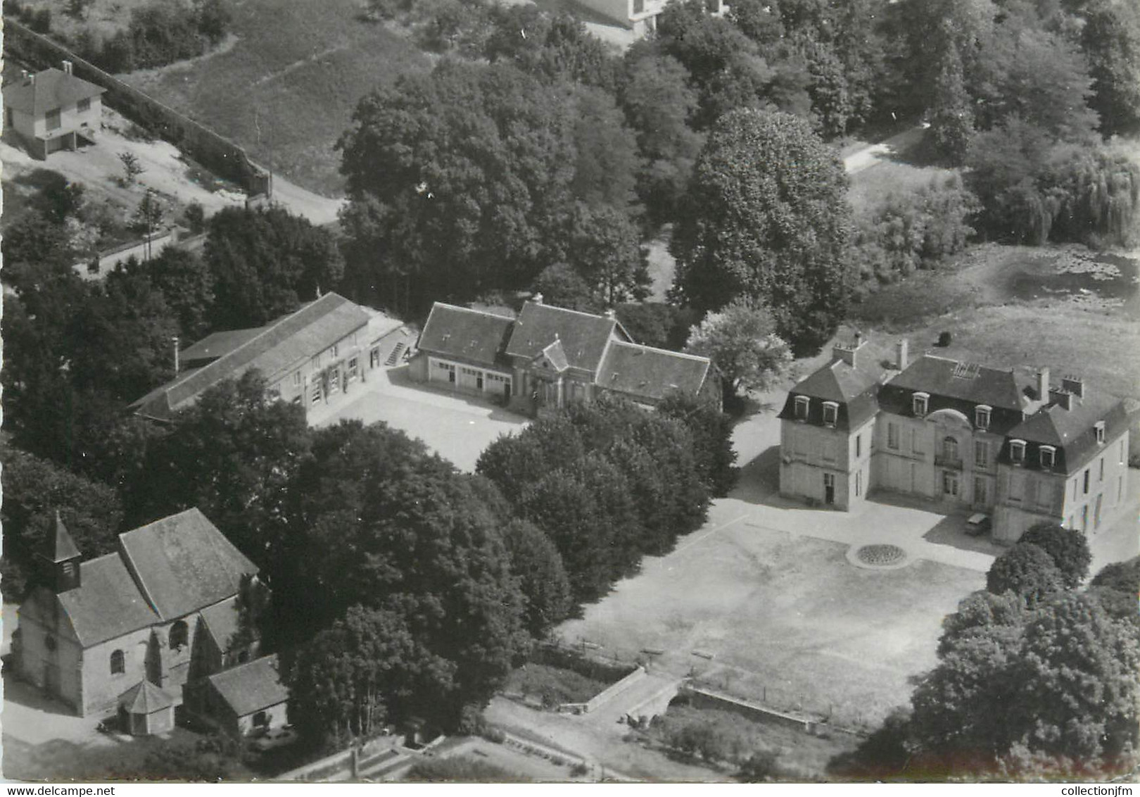 / CPSM FRANCE 89 "Château De Paron, école Théodore De Beze" - Paron