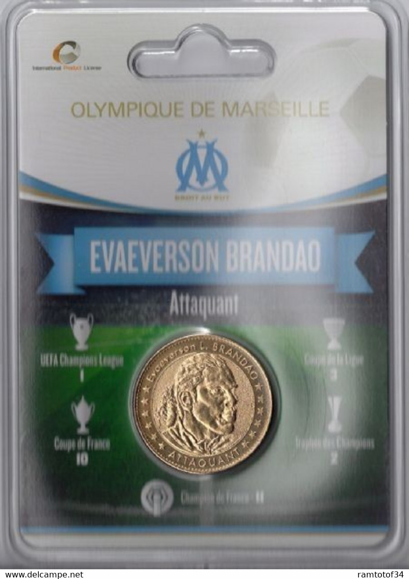 OLYMPIQUE DE MARSEILLE - Série De 24 Médailles Sous Blister / ARTHUS BERTRAND 2012 - 2012