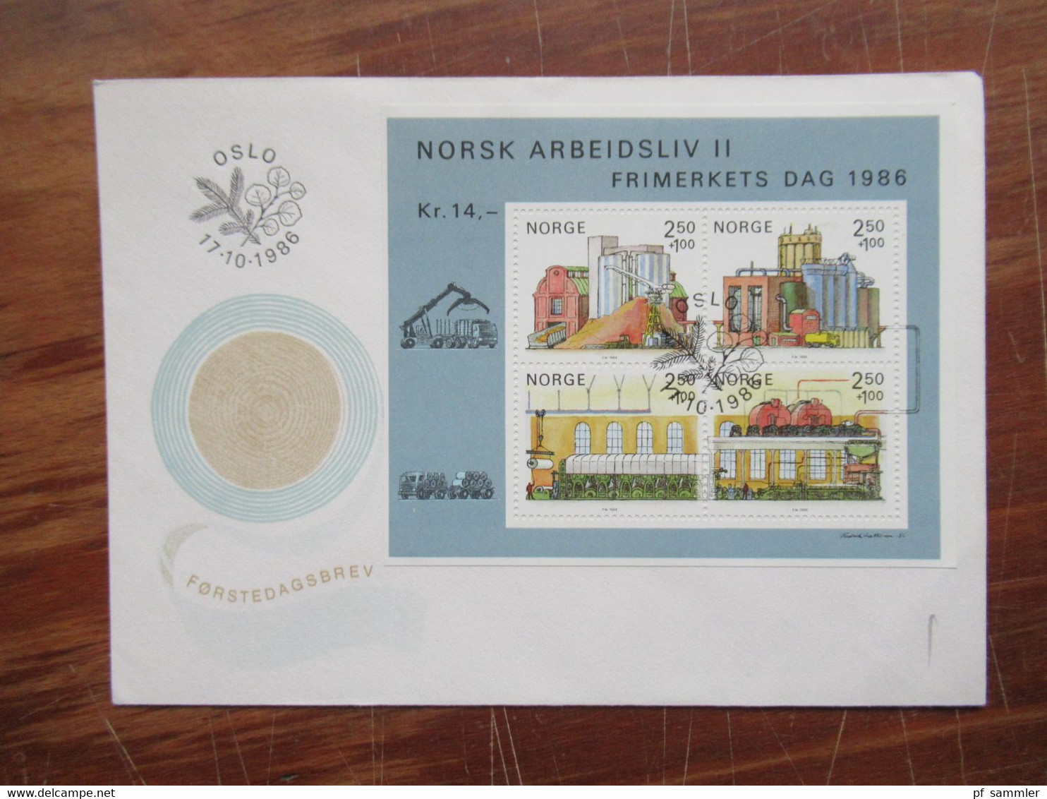 Norwegen 1986 - 2008 3 Sonderbelege Mit Den Blocks Nr. 6, 15 Und 35 Als FDC Schöne Motive! - Blocchi & Foglietti