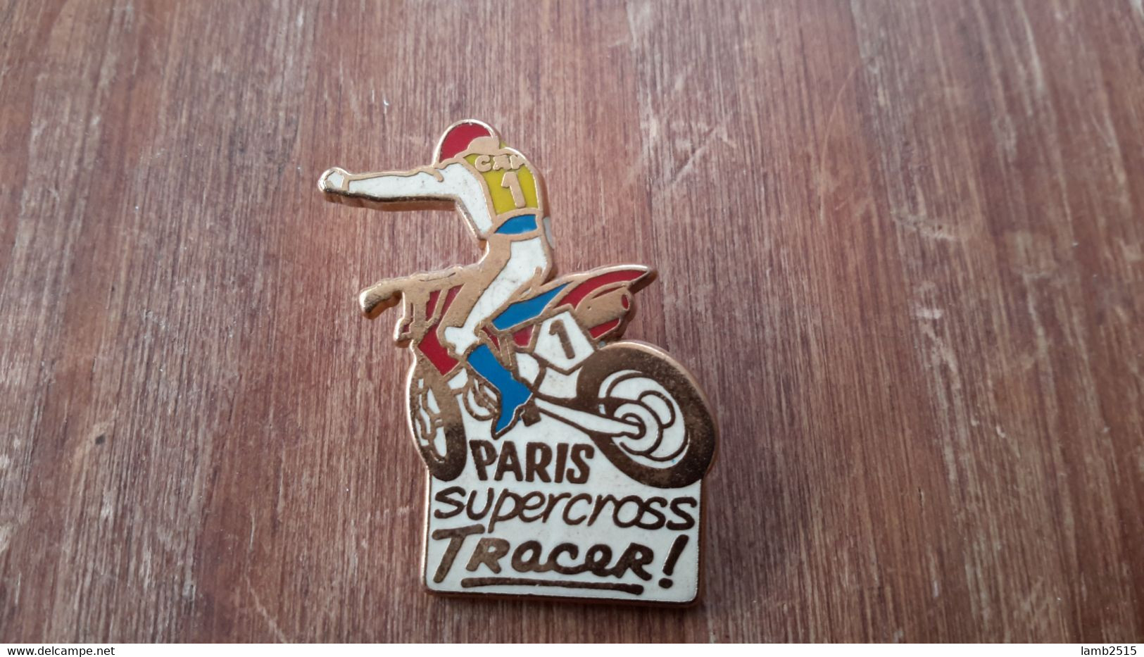 PINS  SPORT  MOTO  PARIS SUPERCROSS TRACER - Motos