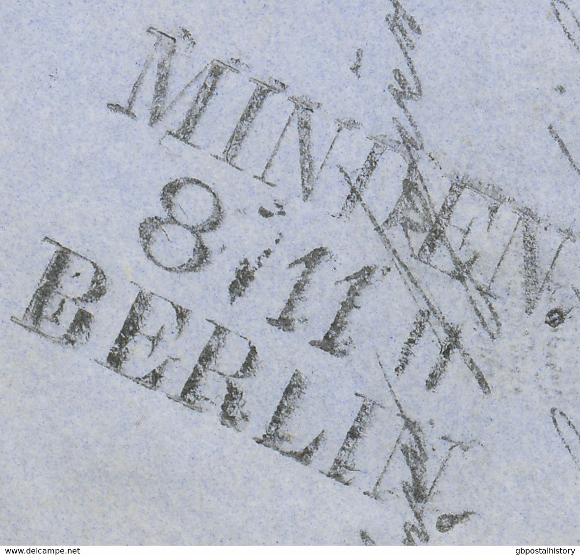 GB 1852, "E. ZWILCHENBART / & CO's CIRCULAR / ONE PENNY / NEWSPAPER" (No. A660)