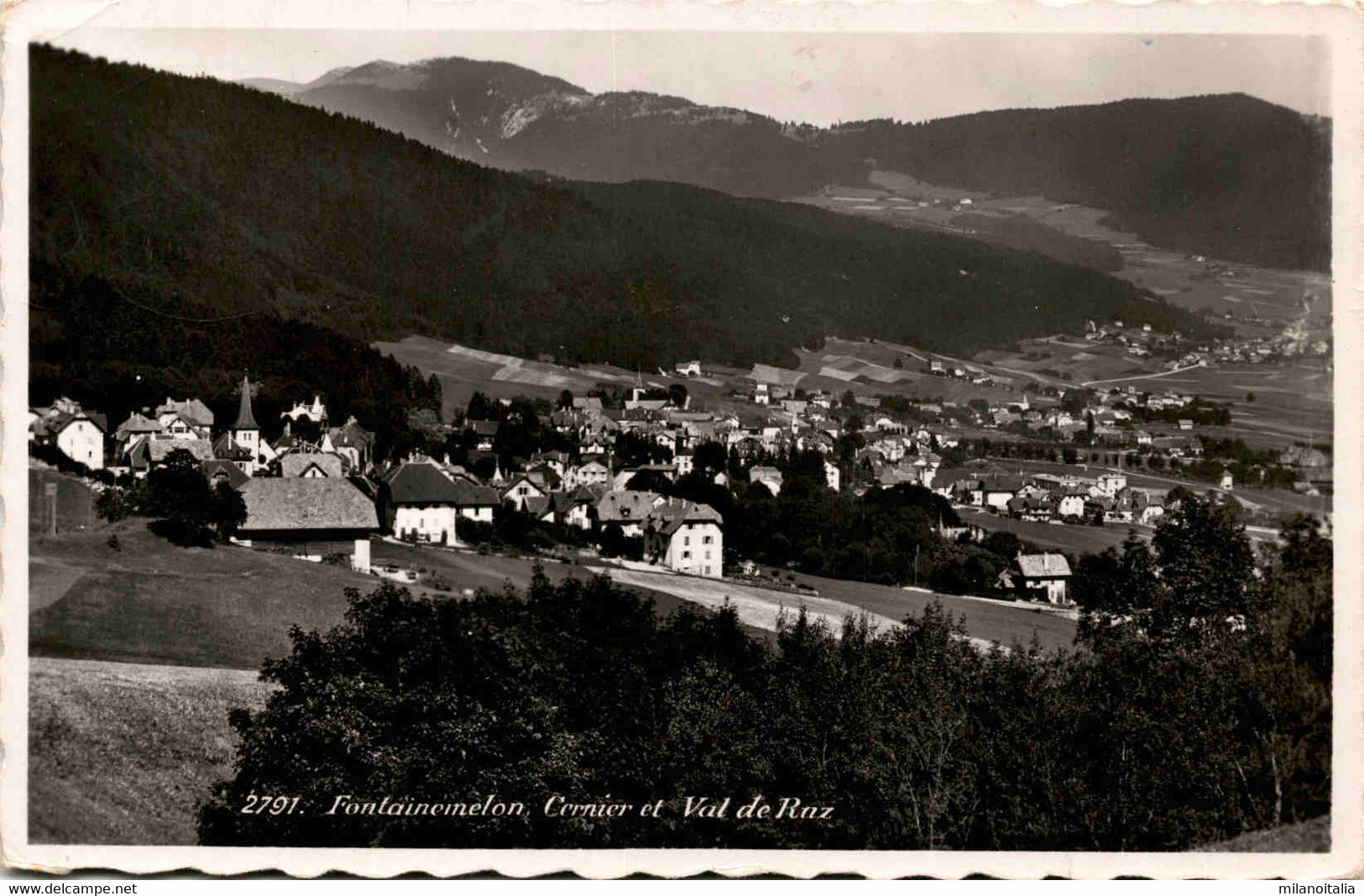 Fontainemelon, Cernier Et Val De Ruz (2791) * 11. 8. 1947 - Cernier