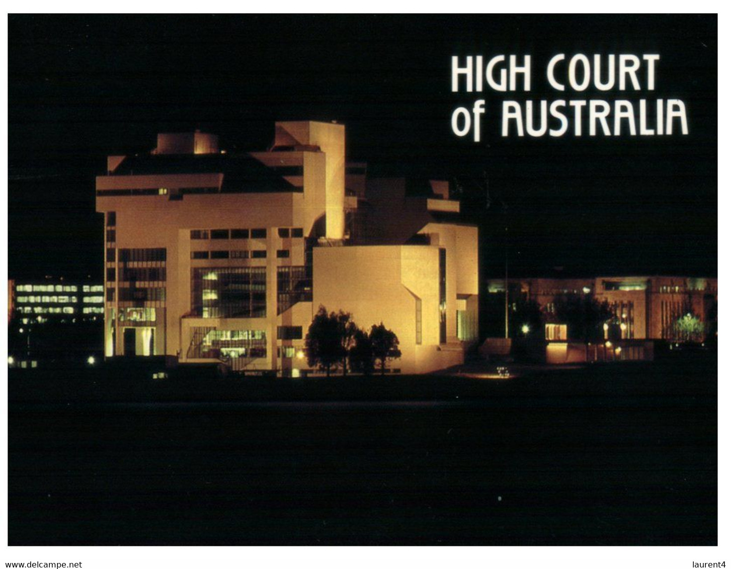 (NN 2) Australia - ACT - Canberra, Hight Court Of Australia Justice (at Night) - Canberra (ACT)