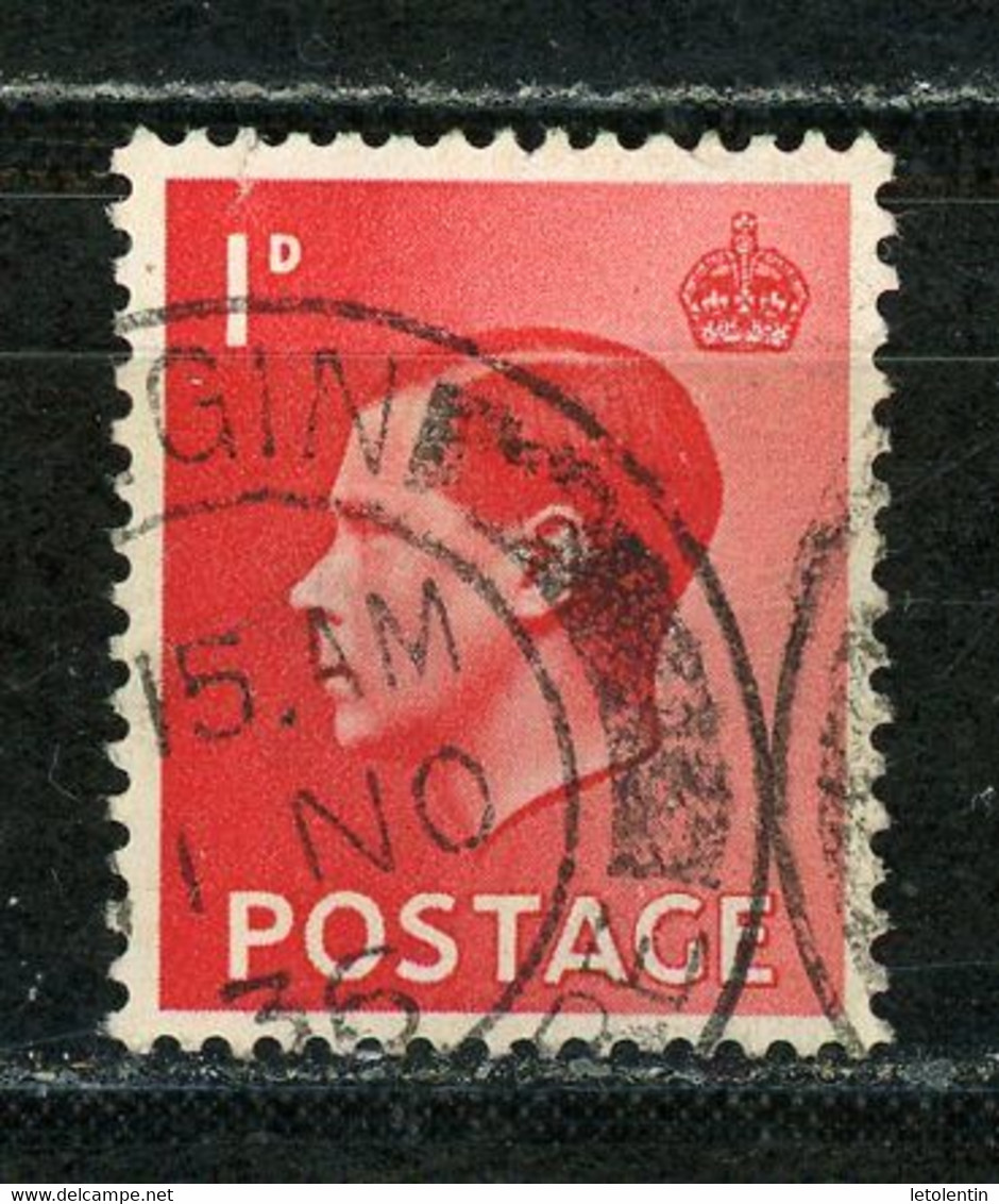 GRANDE BRETAGNE -    N° Yt 206   Obli. - Used Stamps