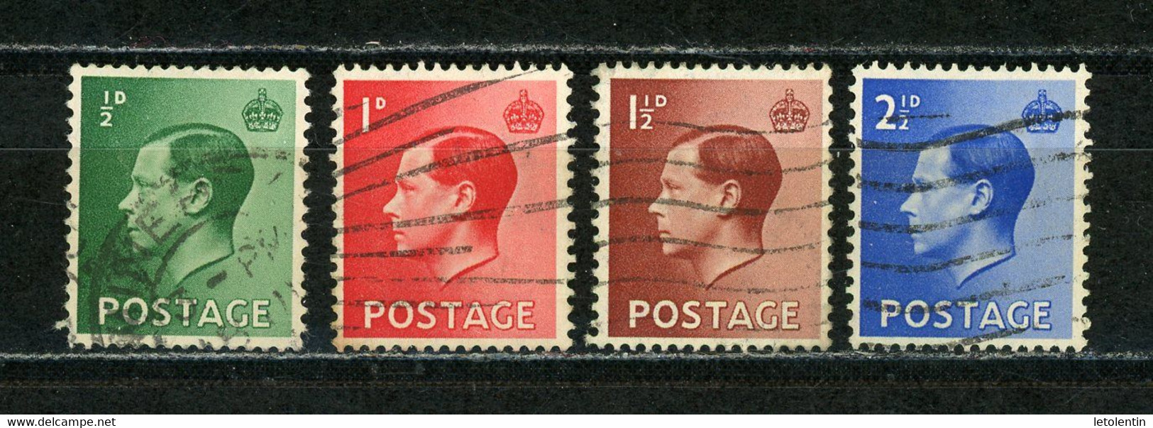 GRANDE BRETAGNE -    N° Yt 205/208 Obli. - Used Stamps