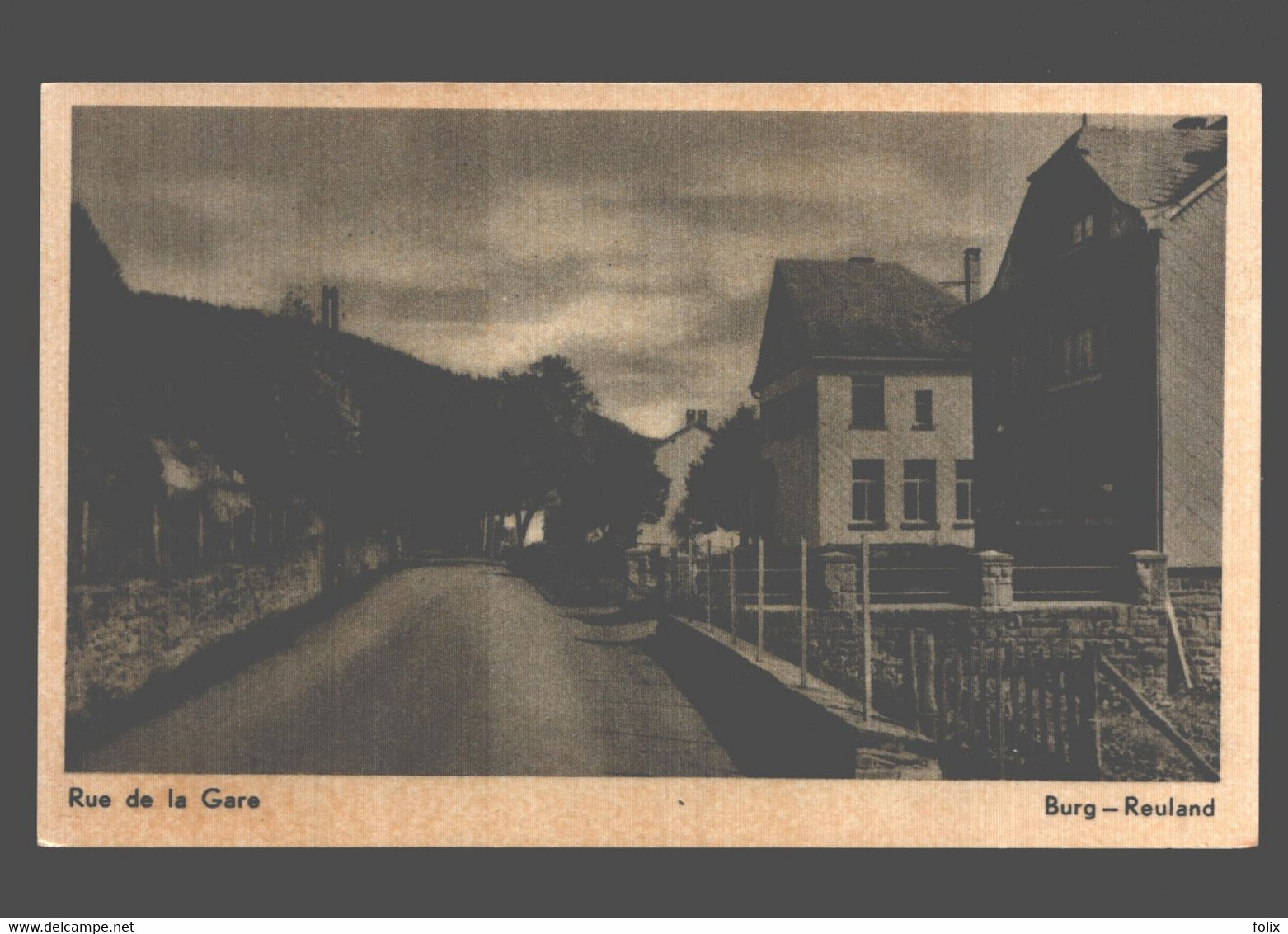 Burg-Reuland - Rue De La Gare - Burg-Reuland