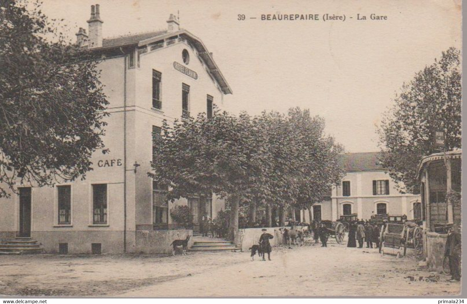 BEAUREPAIRE - LA GARE - Beaurepaire