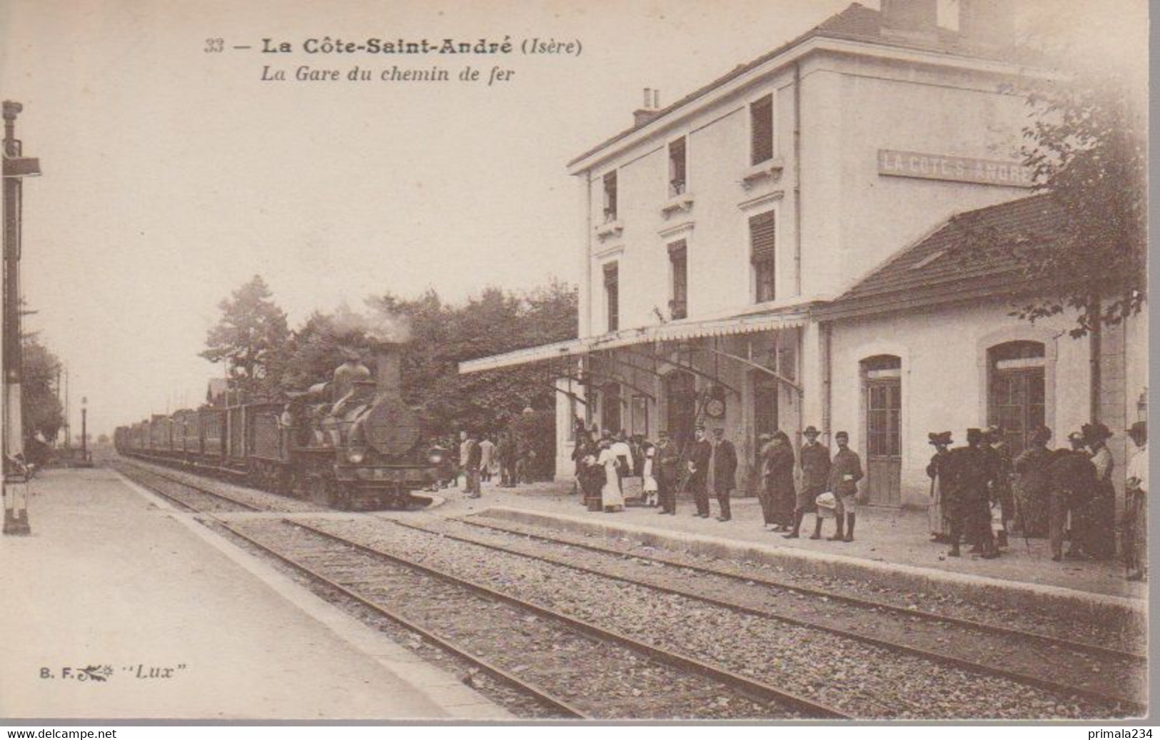 LA COTE SAINT ANDRE- LA GARE - La Côte-Saint-André