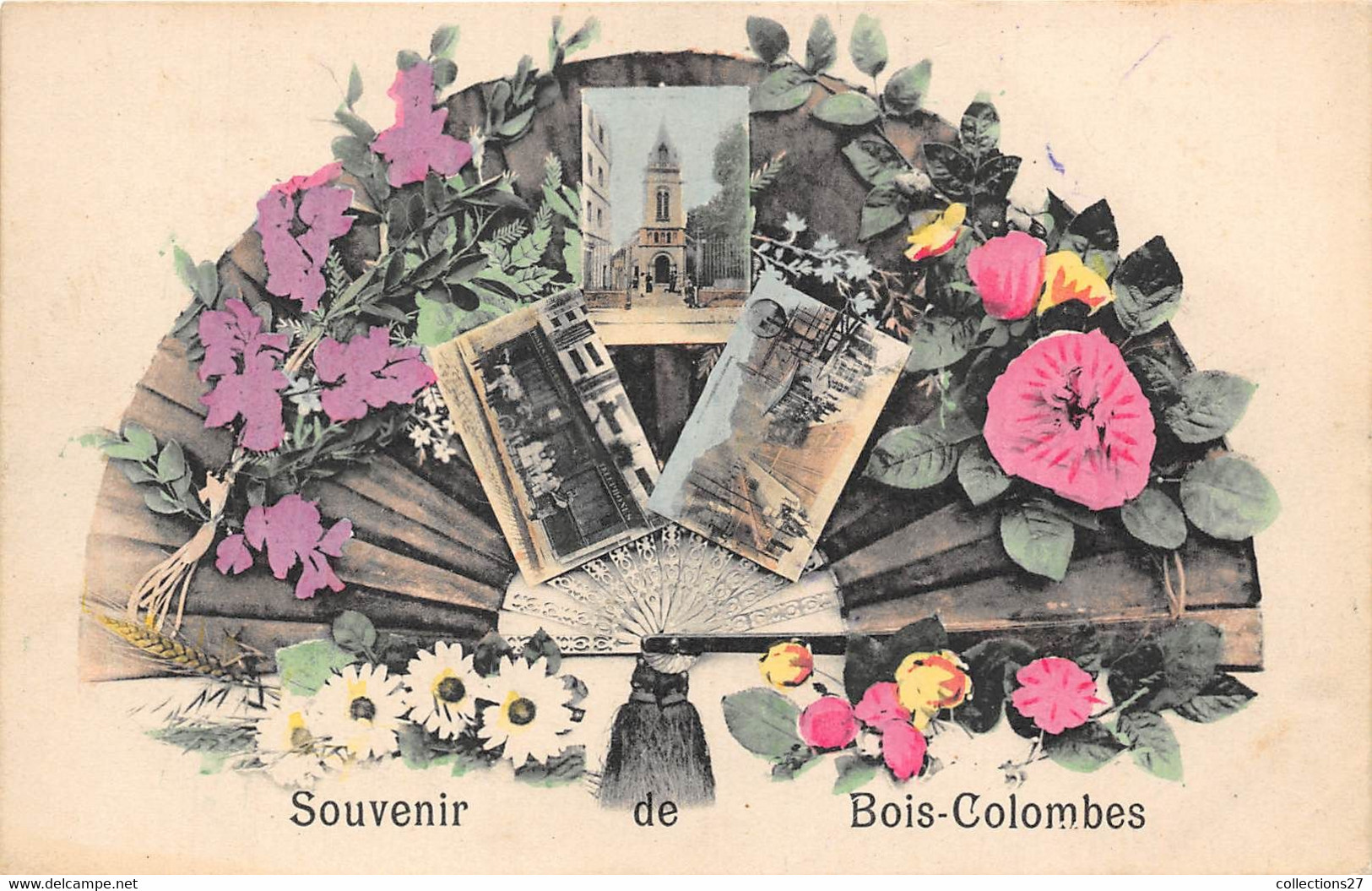 92-BOIS-COLOMBES- SOUVENIR DE BOIS-COLOMBES MULTIVUES - Colombes