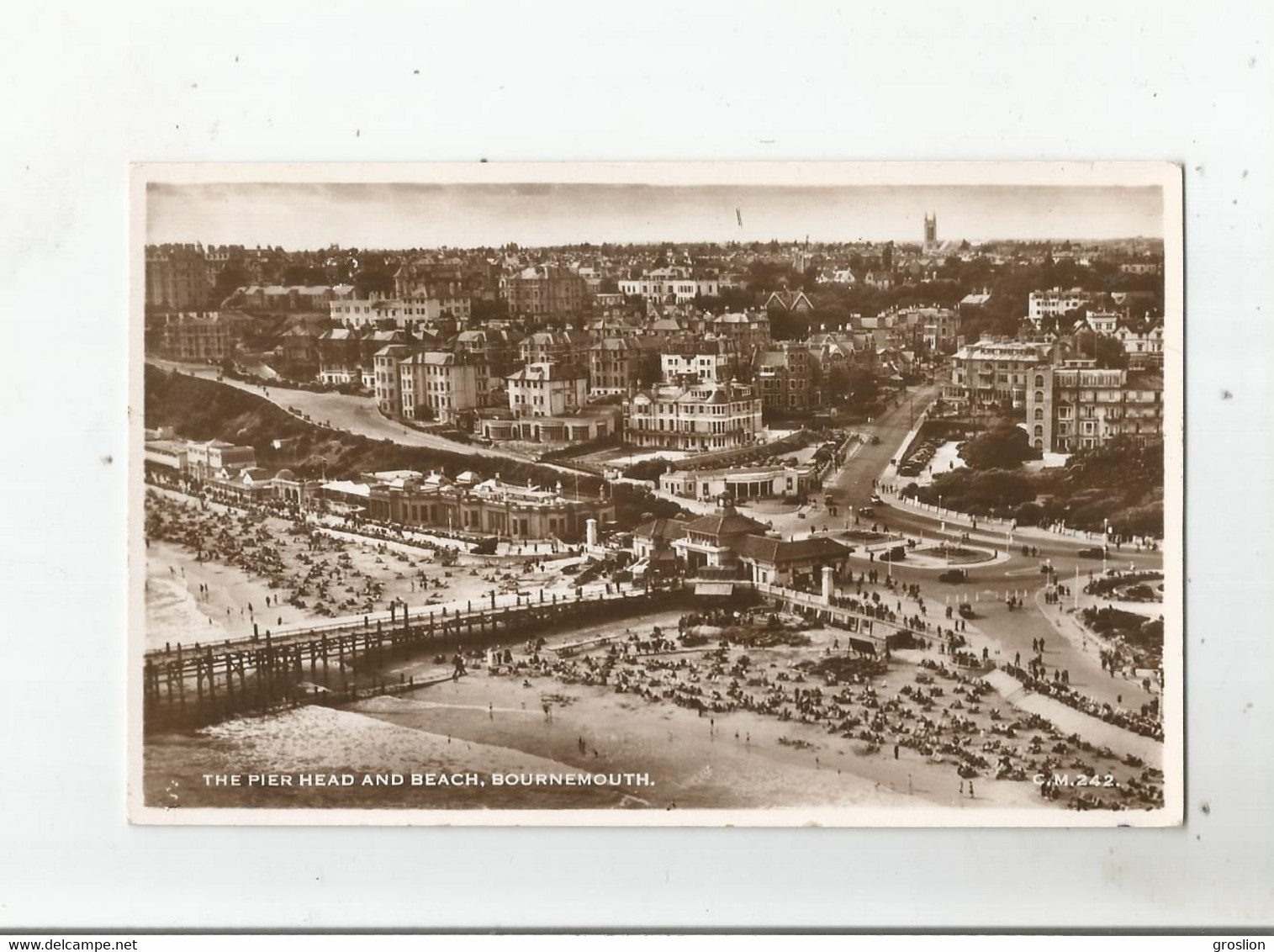 BOURNEMOUTH 242 THE PIER HEAD AND BEACH - Bournemouth (a Partire Dal 1972)