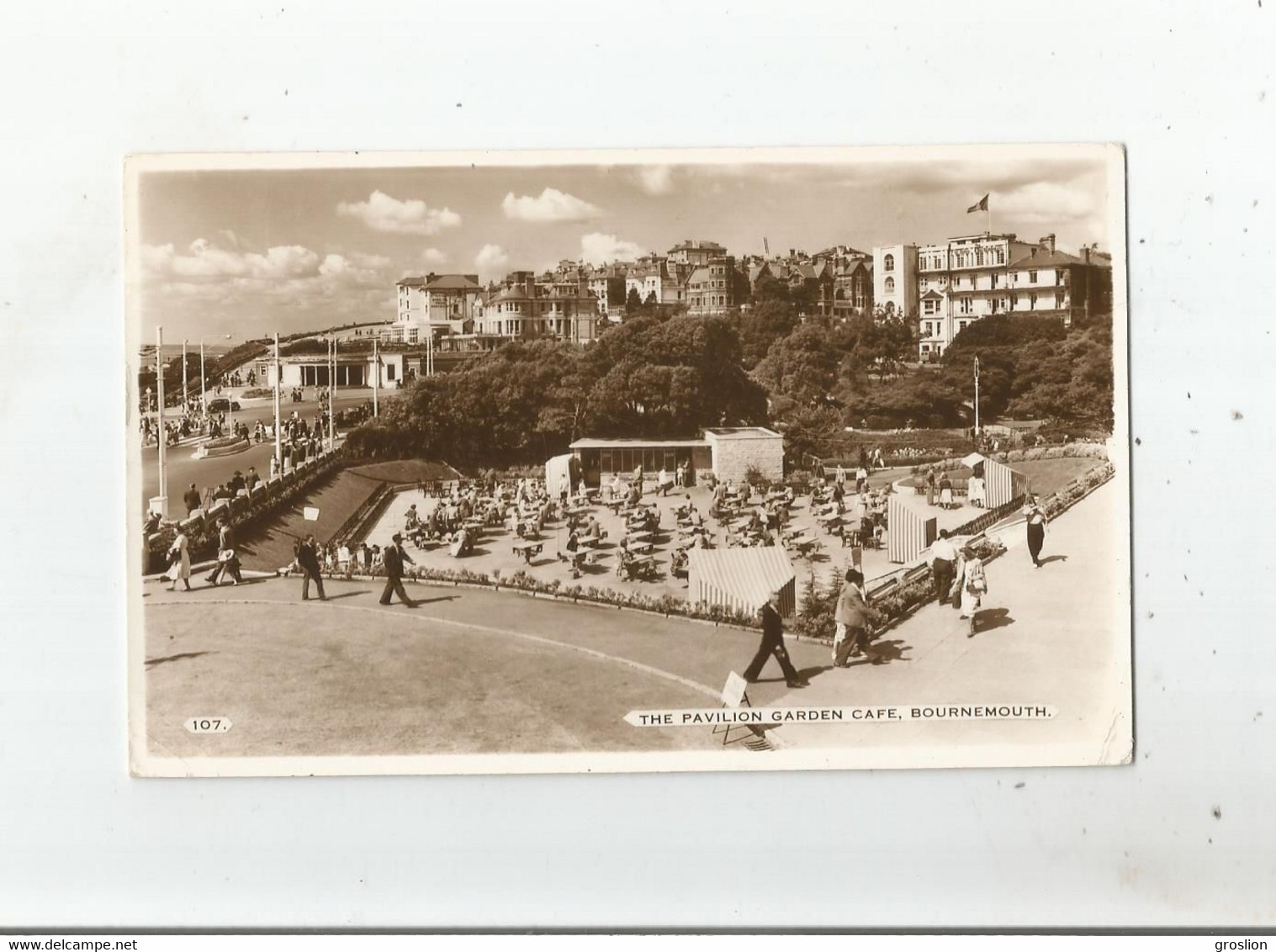 BOURNEMOUTH 107 THE PAVILLON GARDEN CAFE - Bournemouth (vanaf 1972)