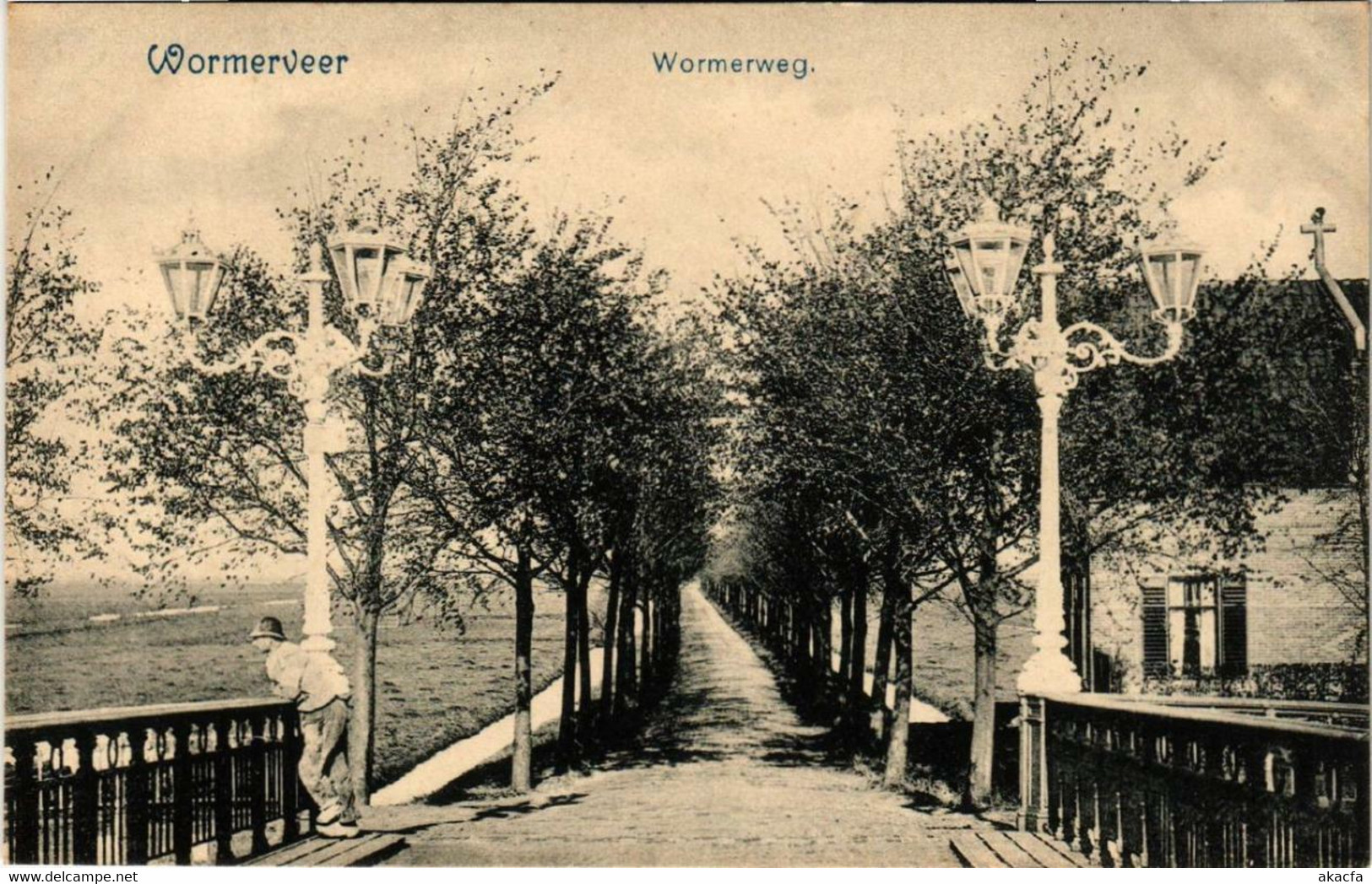 CPA AK WORMERVEER Wormerweg NETHERLANDS (602768) - Wormerveer