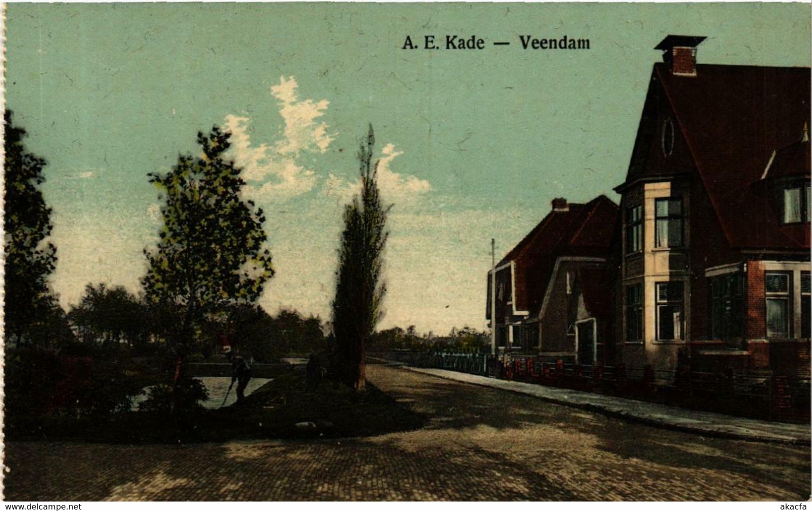 CPA AK VEENDAM A.e. Kade NETHERLANDS (604332) - Veendam