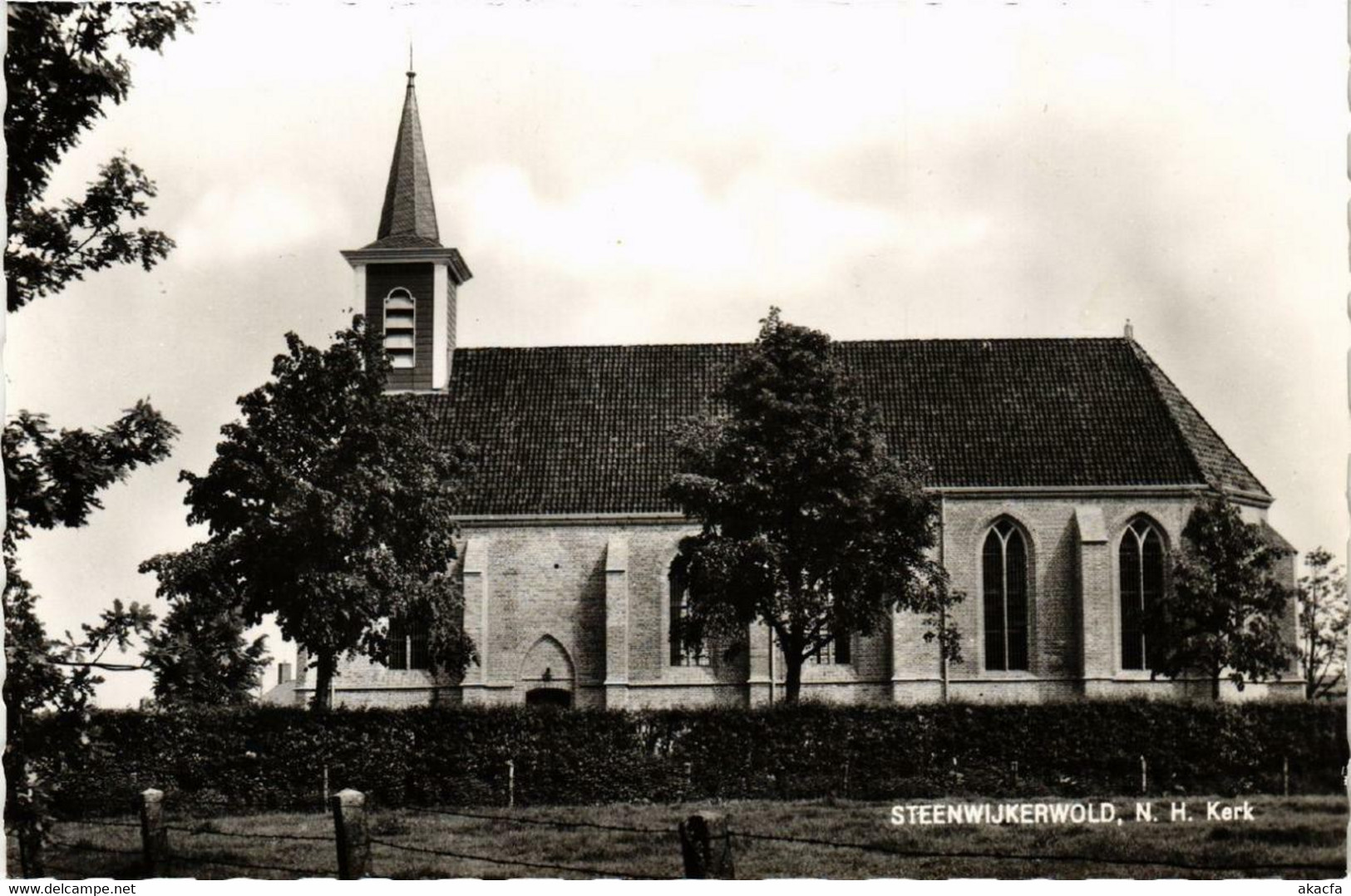CPA AK STEENWIJKERWOLD N.h. Kerk NETHERLANDS (604433) - Steenwijk