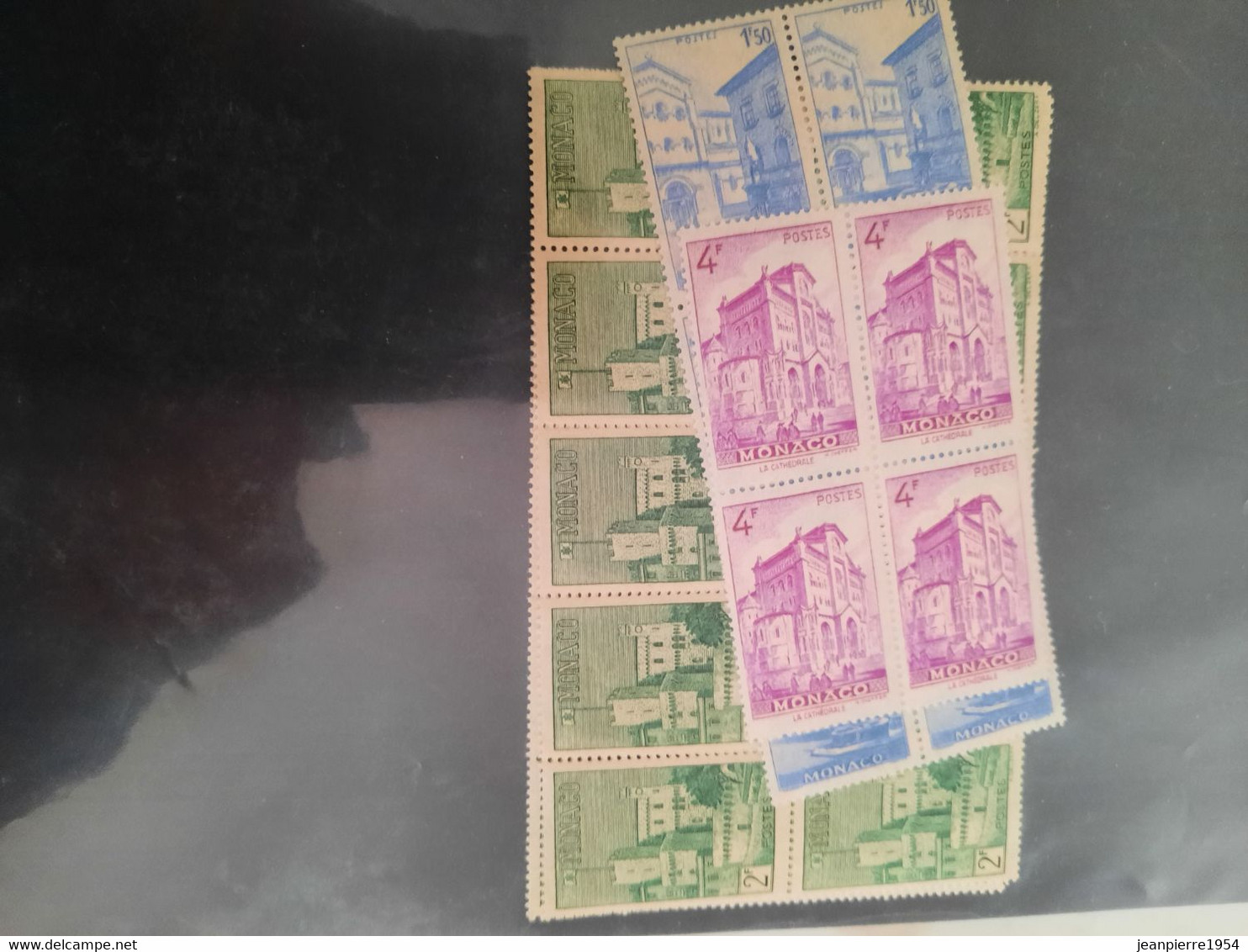 anciens timbres monaco neufxxx