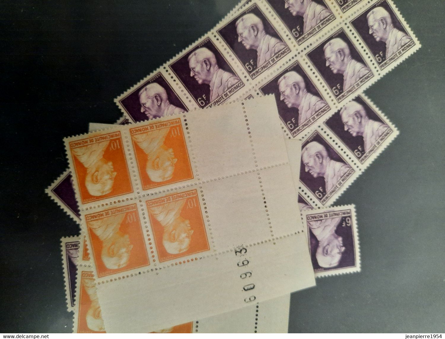 anciens timbres monaco neufxxx