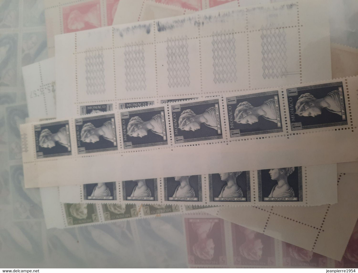 anciens timbres monaco neufxxx