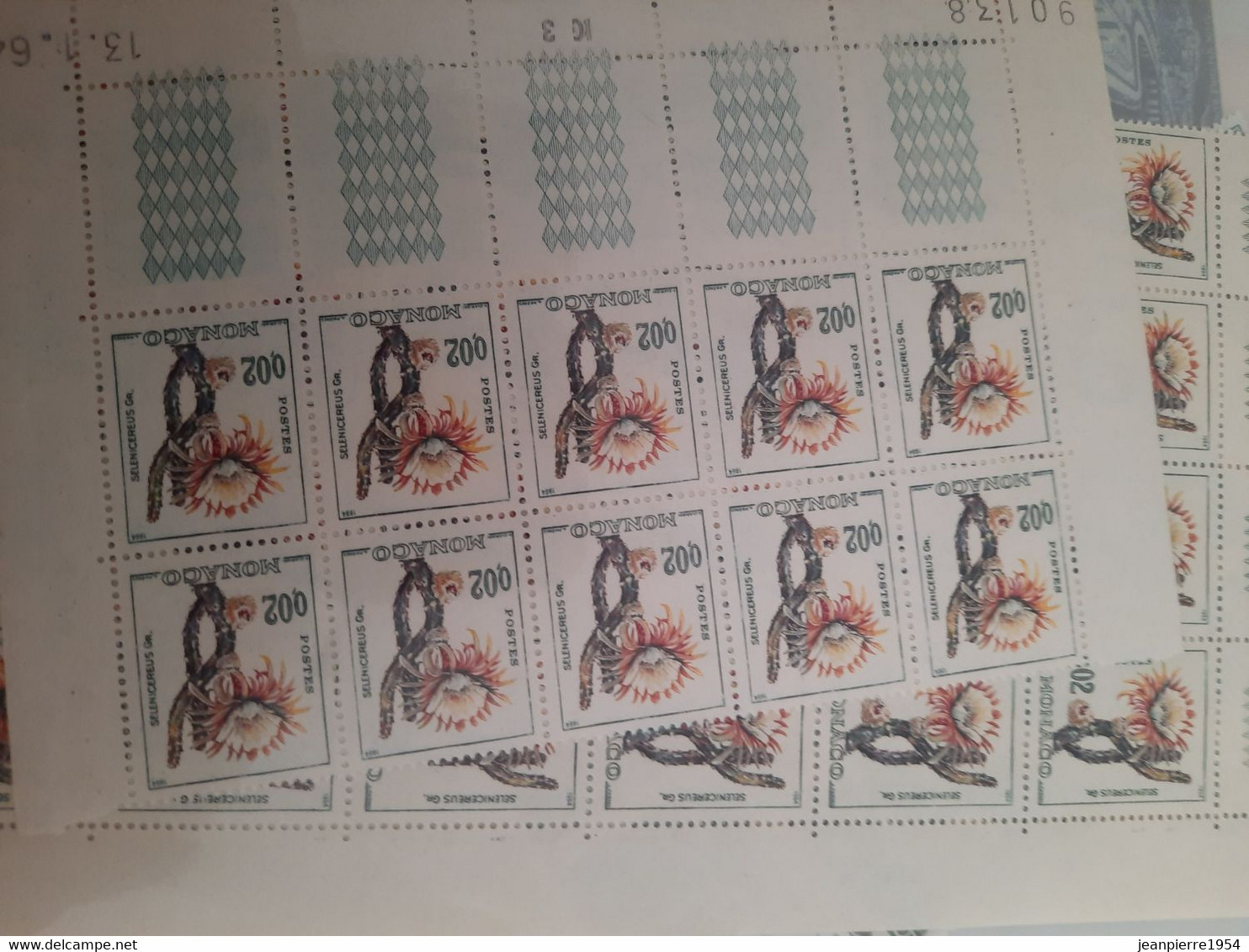 anciens timbres monaco neufxxx