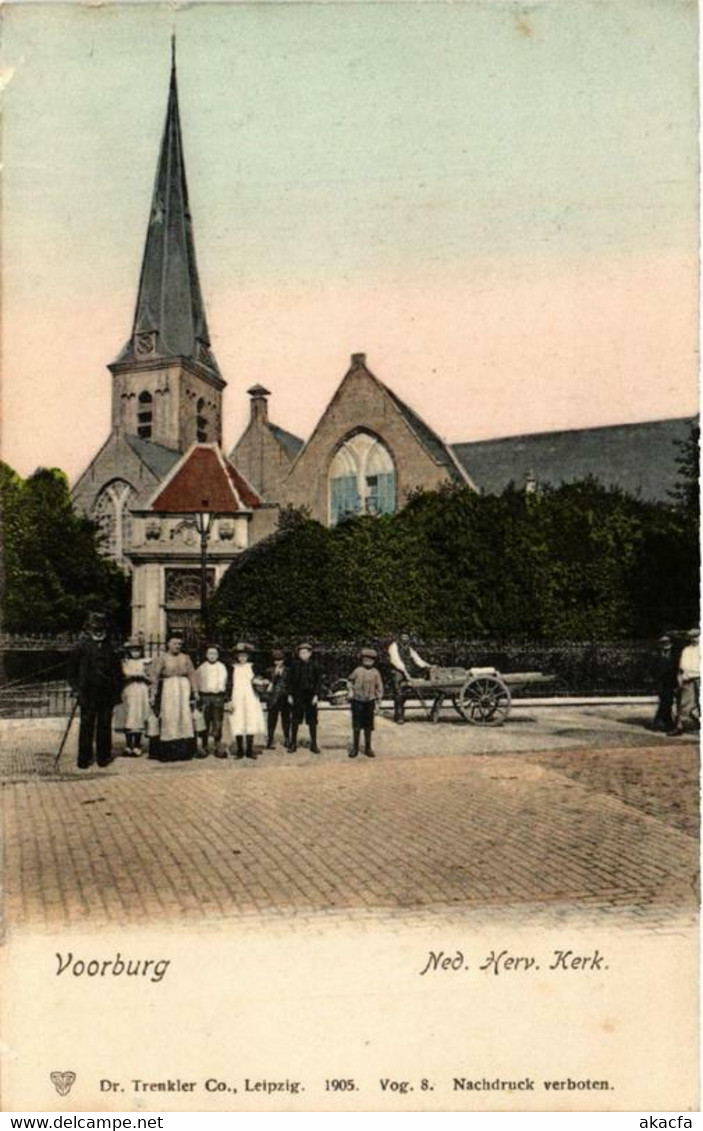 CPA AK VOORBURG Ned. Herv. Kerk NETHERLANDS (602172) - Voorburg