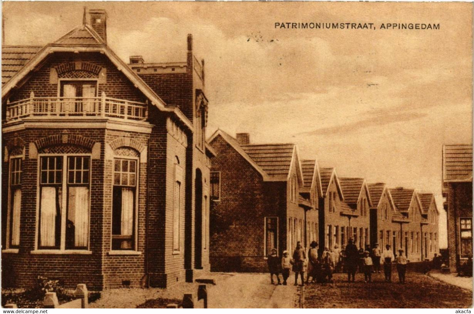 CPA AK APPINGEDAM Patrimoniumstraat NETHERLANDS (604062) - Appingedam