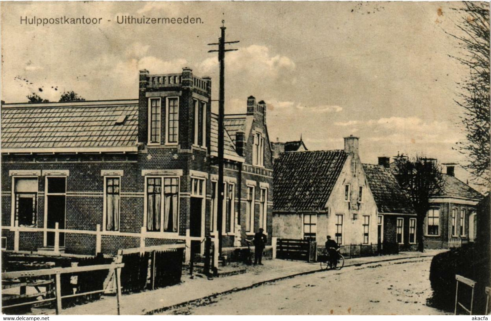 CPA AK UITHUIZENMEEDEN Hulpostkantoor NETHERLANDS (604120) - Uithuizen