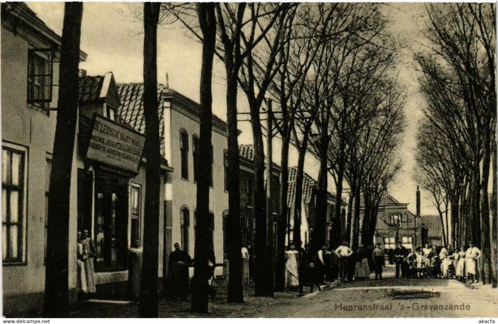 CPA AK MAASLUIS Heerenstraat `s Gravenzande NETHERLANDS (601935) - Maassluis