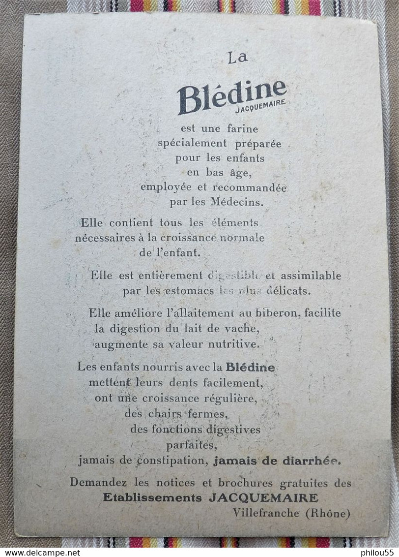 LA BLEDINE JACQUEMAIRE Chromo Decoupi - Infantes