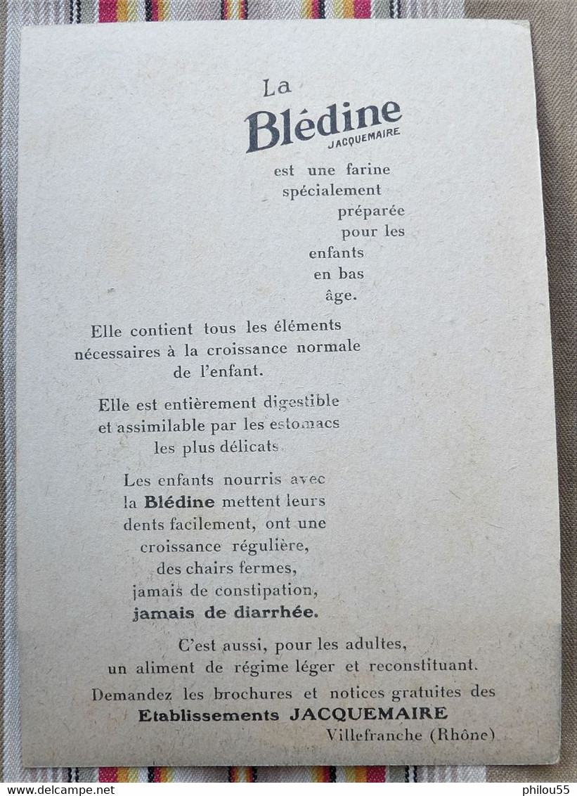 LA BLEDINE JACQUEMAIRE Chromo Decoupi - Kinderen