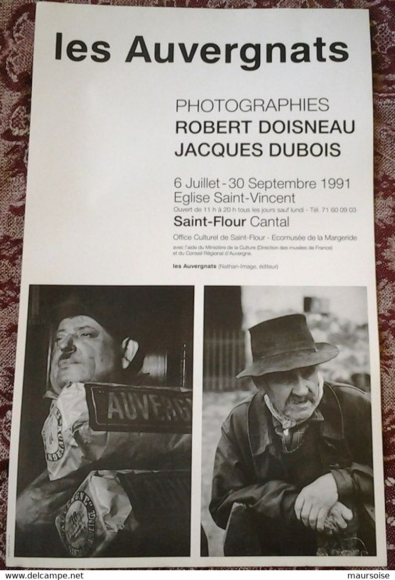 AFFICHE DOISNEAU Et DUBOIS  :  Bougnat Et  Paysan - Sonstige & Ohne Zuordnung