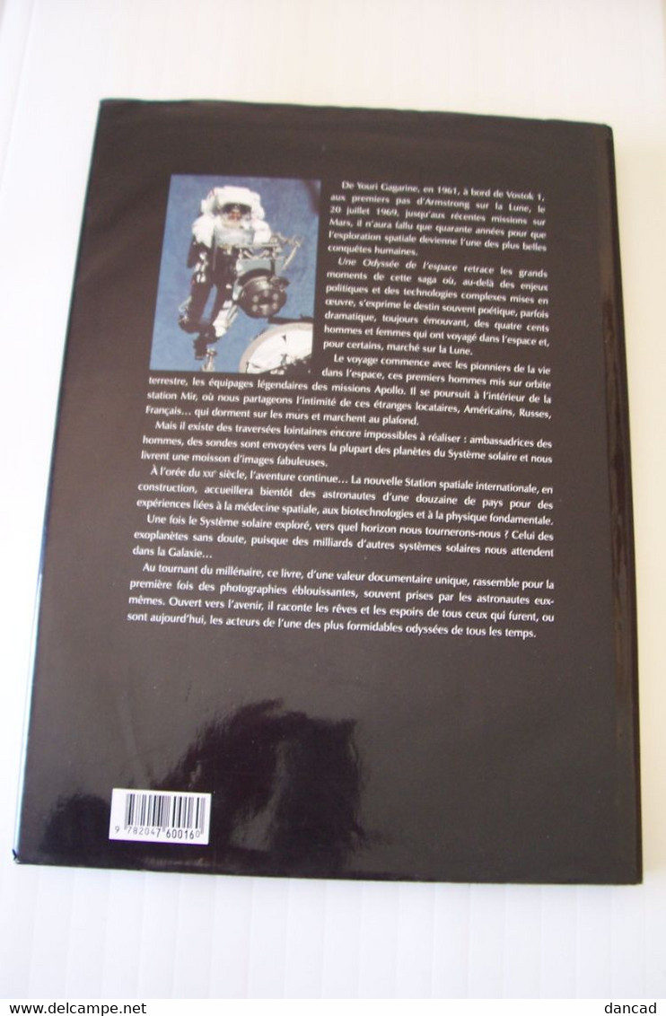 UNE ODYSSEE DE L'ESPACE  -1961-2001  - Serge Brunier -  ( Bordas 2000 ) - ESPACE - AVIATION - - Astronomia