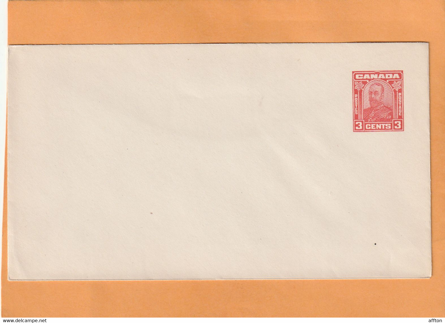 Canada Old Cover Unused - 1903-1954 Kings