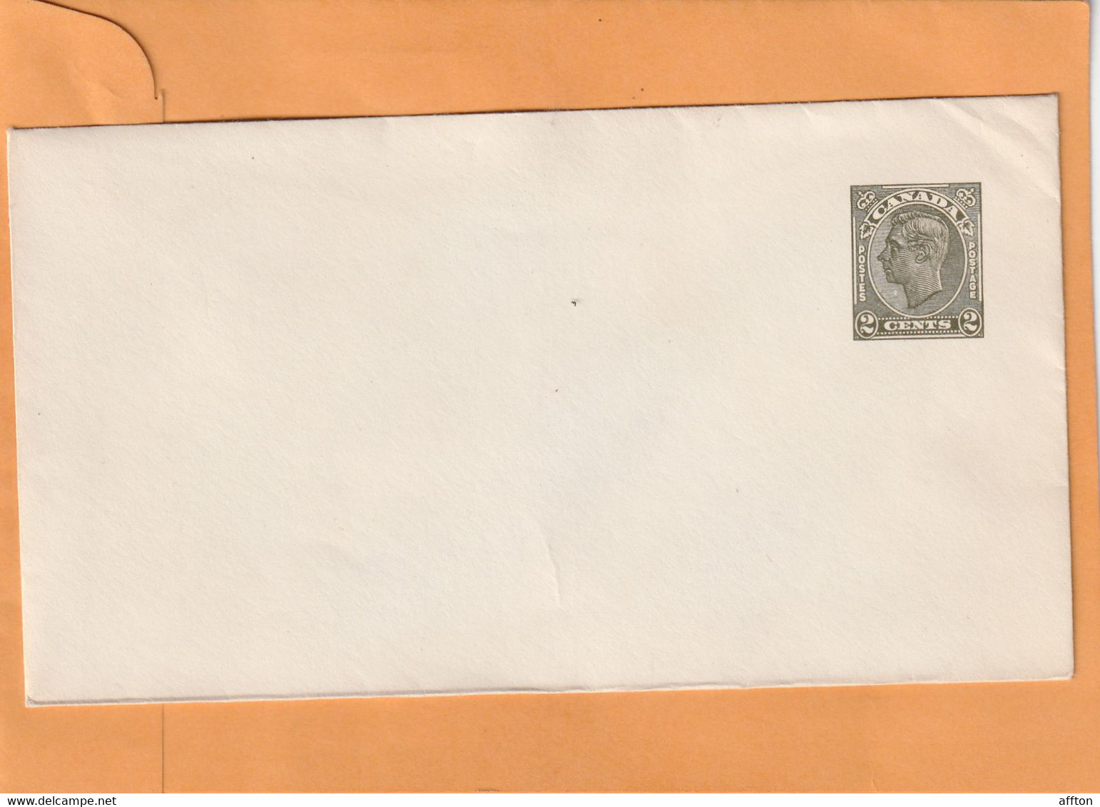 Canada Old Cover Unused - 1903-1954 Kings