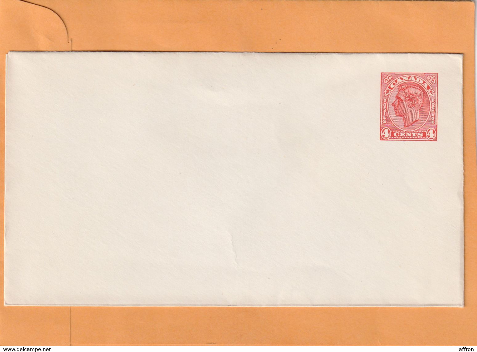 Canada Old Cover Unused - 1903-1954 Kings