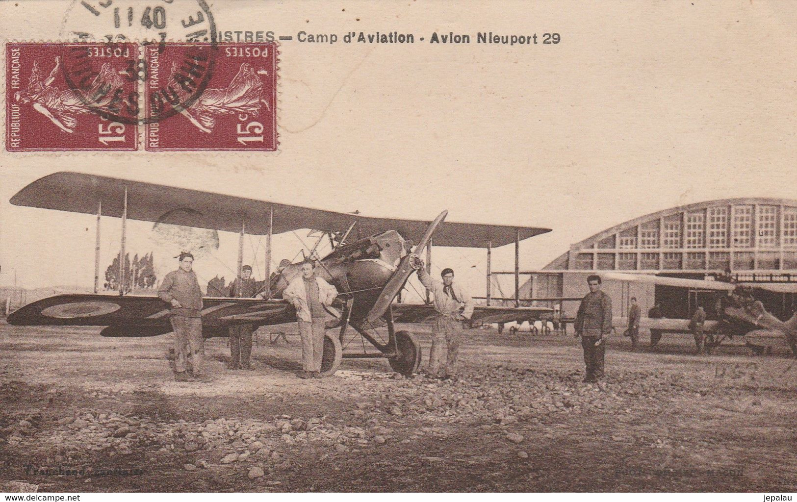 Istres - Camp D'aviation / Avion Nieuport 29 - Istres